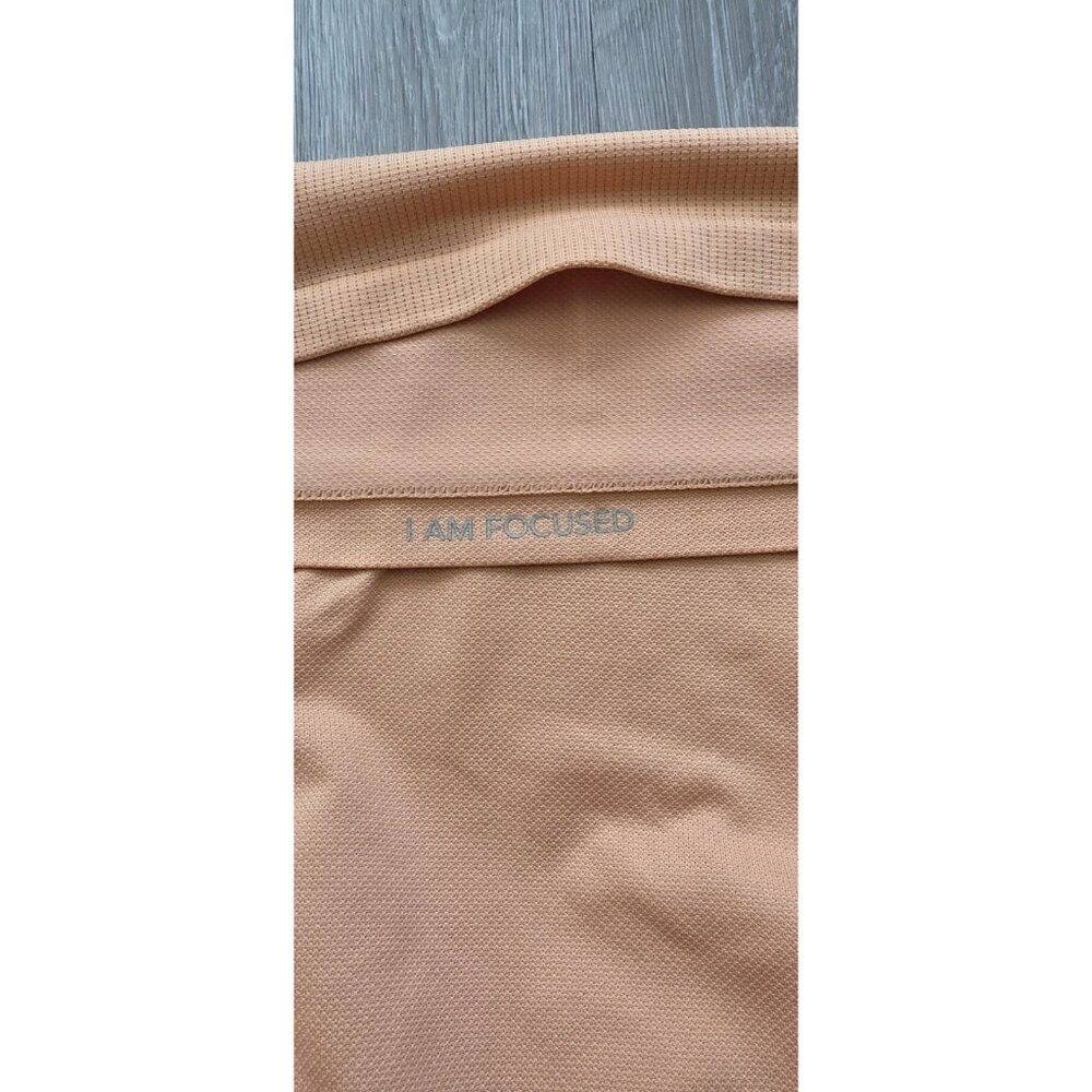 RHONE Womens M Orange Haze Breakaway Ribbed Tee GOLD FUSION Athletic - Picture 6 of 9